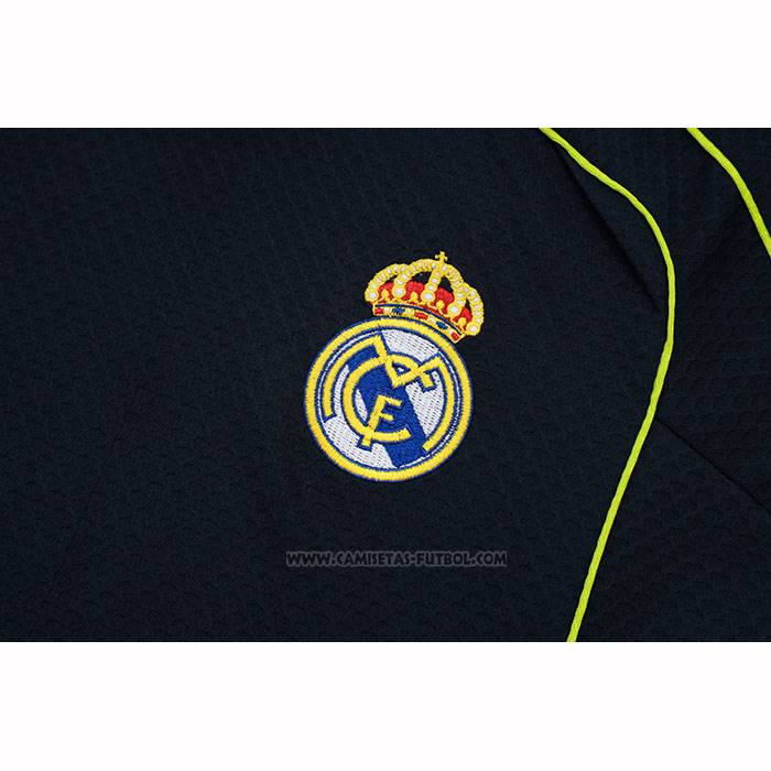 Chandal del Real Madrid Manga Corta 2025-2026 Azul - Pantalon Corto